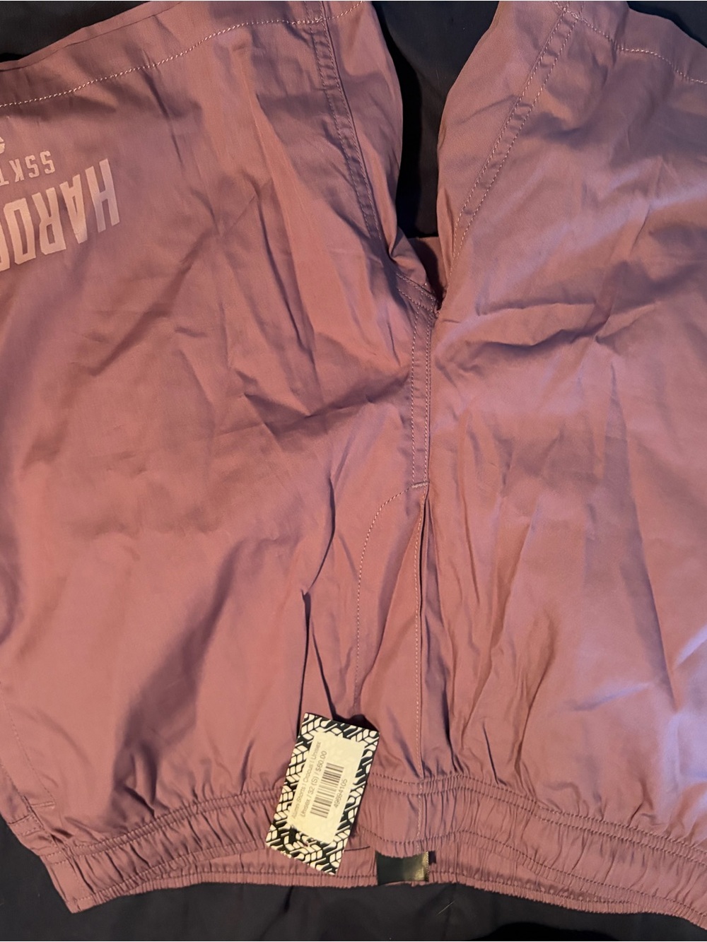 Purple hard pressed brand Women's Athletic Shorts with Elastic Waistband